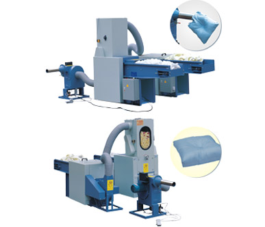 碎海棉、松棉、混合、填充多功能組合機